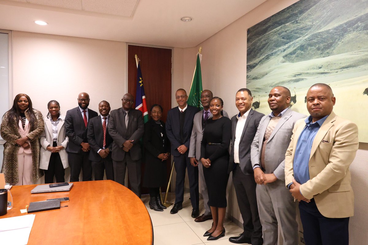 FinanceNamibia's tweet image. Productive meeting today with the @BankOfNamibia team to discuss the progress of the Instant Payment Programme (IPP). Modernising the payment systems is a key priority for Namibia's economic growth! #InstantPayments #FinancialInclusion