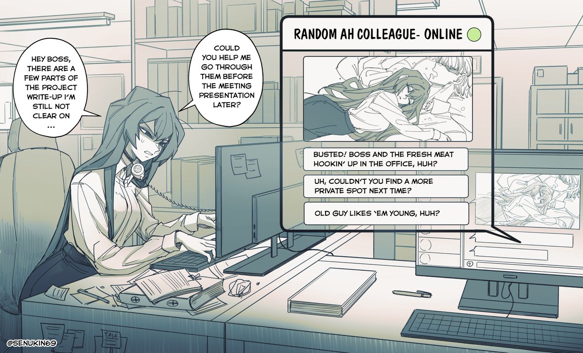 I think I might be into office ladies