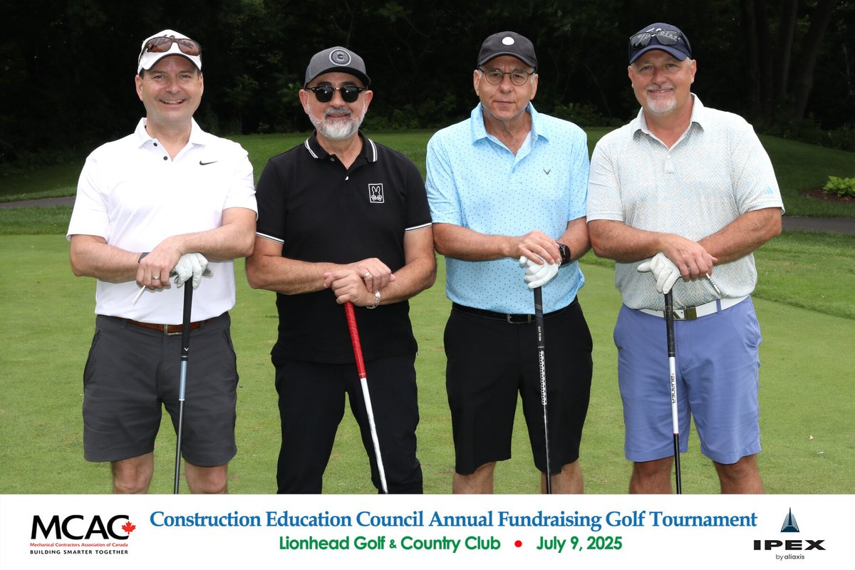 JonasSoftware's tweet image. ⛳ Our team had a great time at the MCAC Golf Tournament on July 9!
Thanks to MCAC for hosting a fantastic event — it was a pleasure connecting with contractors & industry partners passionate about construction innovation.
#2025CECGolfTournament #ConstructionSoftware