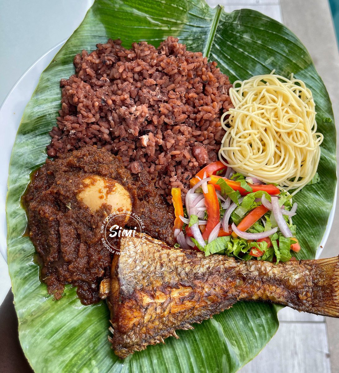 SisiSimifoodies's tweet photo. Waakye…… You love it too? https://t.co/5EYoRKpoZn