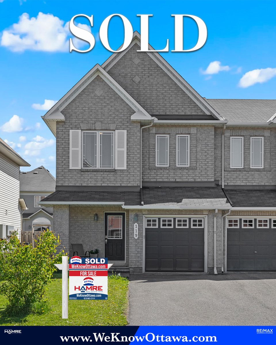 weknowottawa's tweet photo. Dreams do come true...

🌙119 Silvermoon Crescent has sold in Avalon!

Curious what selling your home would look like? 🧐

📲 Let’s connect to talk about your real estate goals!

👉 Visit: https://t.co/0pLaY7BtYw

#OttawaRealEstate #REMAX #WeKnowOttawa https://t.co/0CnvB8wkt7