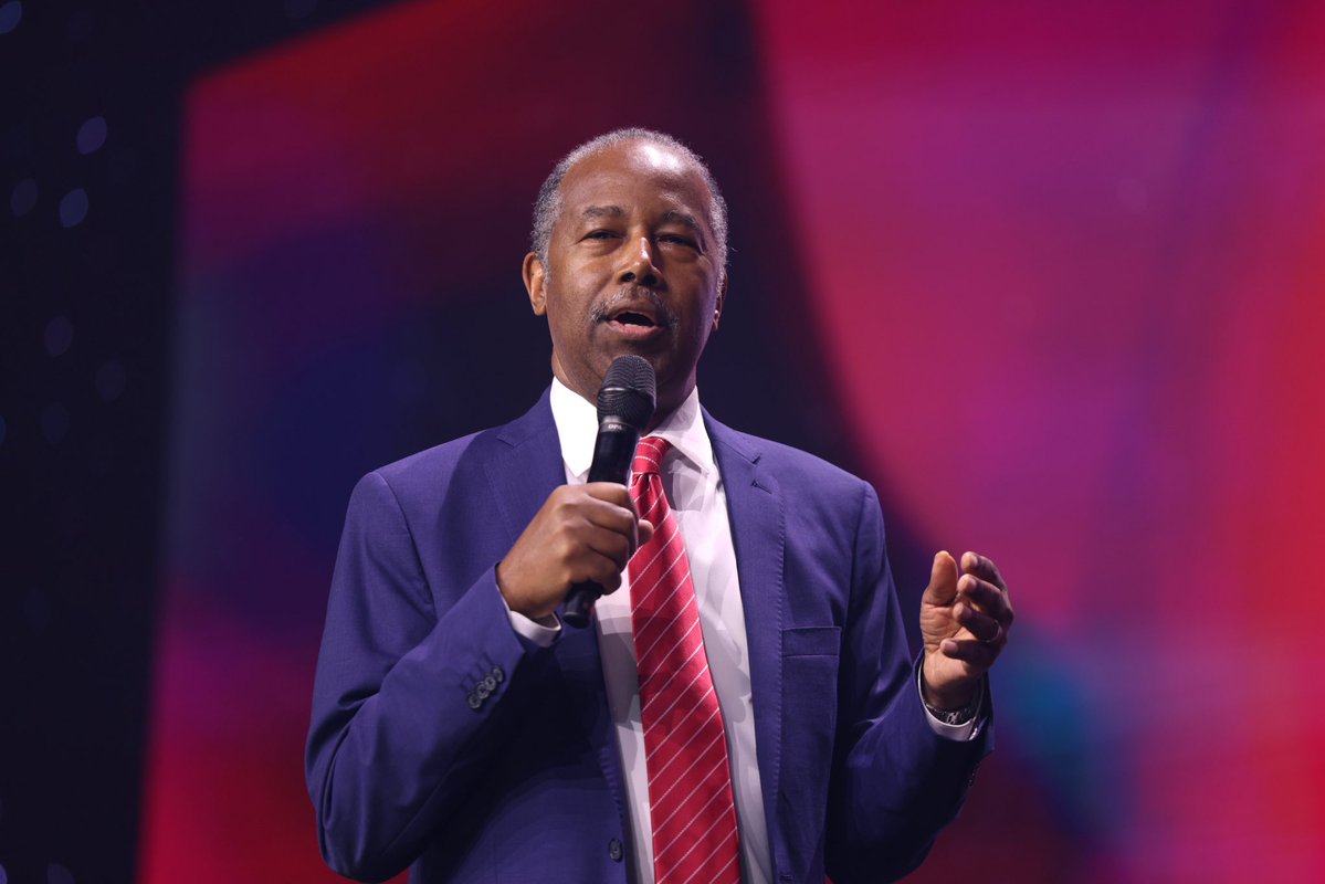 ACI1776's tweet image. Friday night, @RealBenCarson took the stage at @TPUSA Student Action Summit in Tampa, Florida, delivering a powerful message to a packed room of energized young Americans.
With wisdom, conviction, and encouragement, he reminded the next generation that our nation’s future…