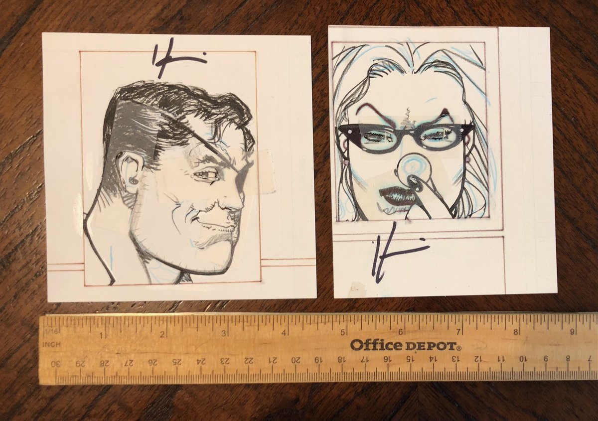 heroinitiative's tweet image. Ending TOMORROW, July 15, in Hero's eBay auctions: Great ORIGINAL art from Howard Chaykin, @MattWagnerComic, and MORE! Don't get shut out; go NOW: qurls.com/?i=54439