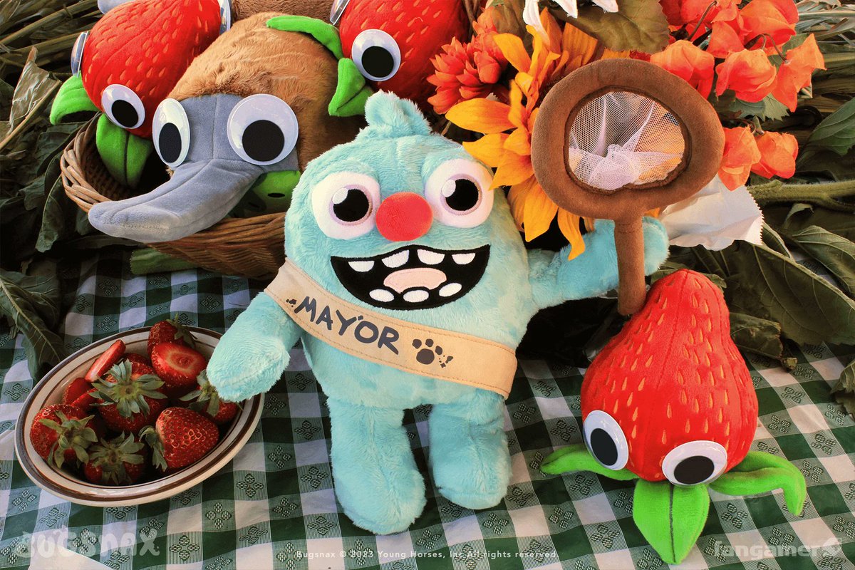 Fangamer's tweet image. The Strabby plush is back in stock!
Plus you can save $5 on each Bugsnax plush in your order after the first: fanga.me/r/strabby-plus…