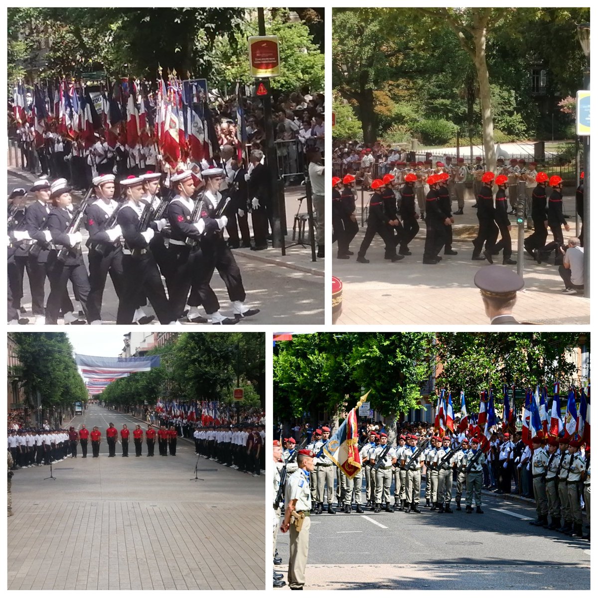 #14juillet🇨🇵
Mise à l'honneur des jeunes : Cadets de la gendarmerie, préparation militaire marine, escadrilles air jeunesse, sapeurs-pompiers 
🎶Clôture du défilé par la Marseillaise, chantée par les jeunes du SNU et de l’EPIDE affirmant leur #engagement au service de la #nation.