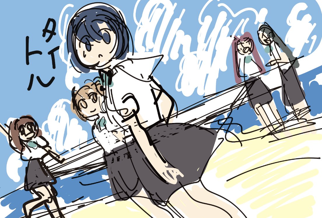 裏話というほどでもないですが、しょいコミカライズの1巻のラフ案は実は3つありましたという小咄
見開きじゃない表紙案もあったのですが、あまりに初期に考えてたのでそれはなしになって、あの1巻表紙になりました 