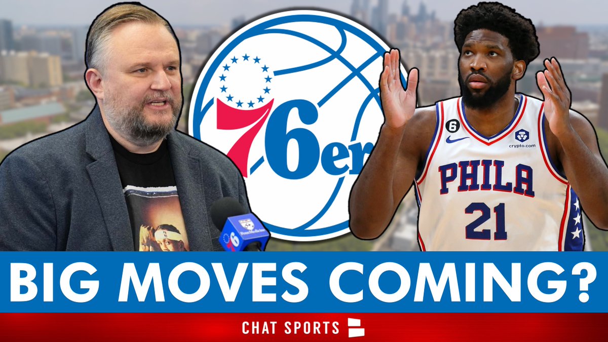 JakeChipper's tweet image. Could some BIG moves be in store for the Sixers this season?
Daryl Morey thinks this 76ers team is set up to make some upgrades during the year👀
WATCH: youtube.com/watch?v=xm5CNp…
@ChatSports