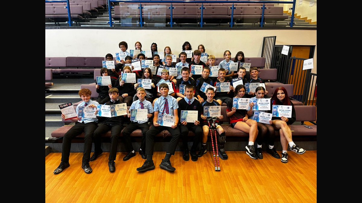 Year 7 &amp; 8 Sports presentation assemblies took place today. Congratulations to all our very talented winners. 👏👍