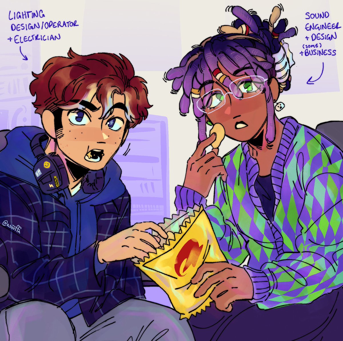 asooffa's tweet image. booth kids probably