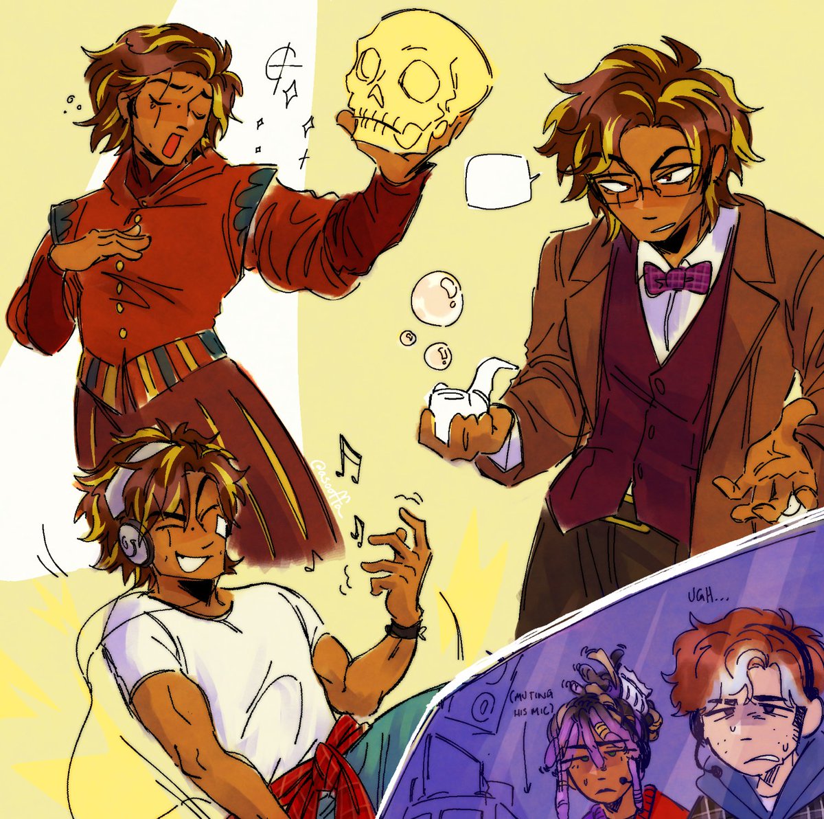 asooffa's tweet image. booth kids probably