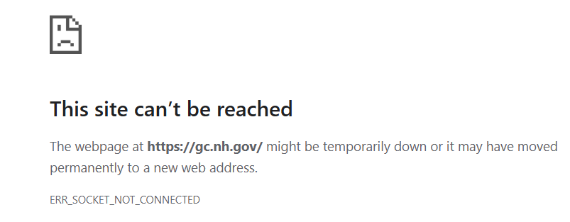 KlandriganUL's tweet image. gcnh.gov, the N.H. Legislature's website is temporarily down right now. #nhpolitics