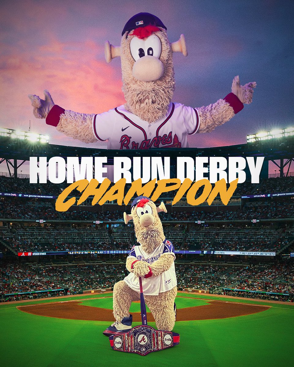 Your 2025 Mascot Home Run Derby Champion: The Hometown Kid, The Beige Bandit, the Lisan Al Gaib, BLOOPER!!!!!!!!