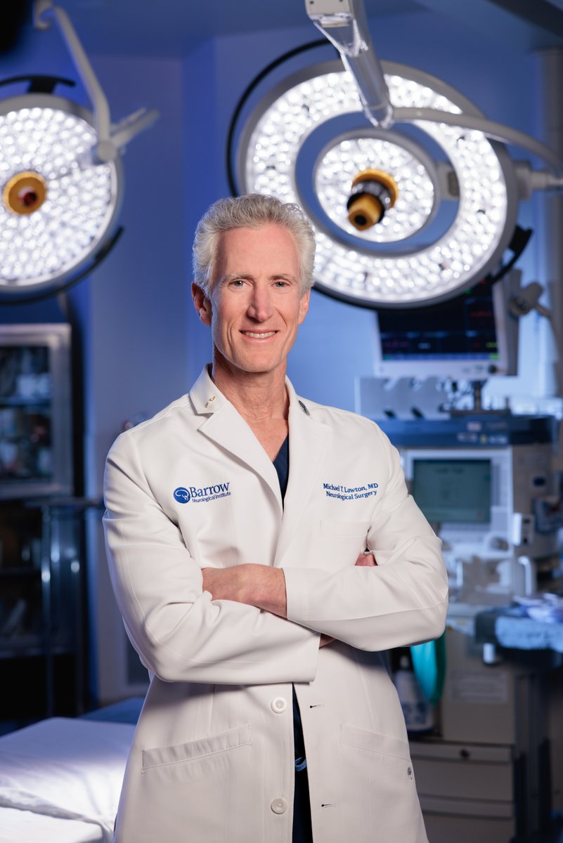 BarrowNeuro's tweet image. The @AANSNeuro/@CNS_Update Cerebrovascular Section has selected Barrow President & CEO Dr. @mtlawton for the 2025 Ralph G. Dacey, Jr. Medal for Outstanding #Cerebrovascular Research. Dr. Lawton will receive the award at the @SNISinfo meeting: bar.rw/dacey. #SNIS2025