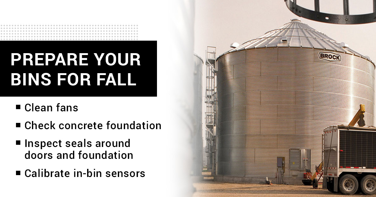 Get Ahead Before the Harvest Hits 🍂

Now’s the perfect time to prep your bins and make sure your grain storage is ready for fall!

#GrainStorage #HarvestPrep #BrockGrainSystems