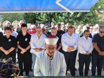 Aydın’da Vali ve Kaymakam Cenaze Törenine Katıldı