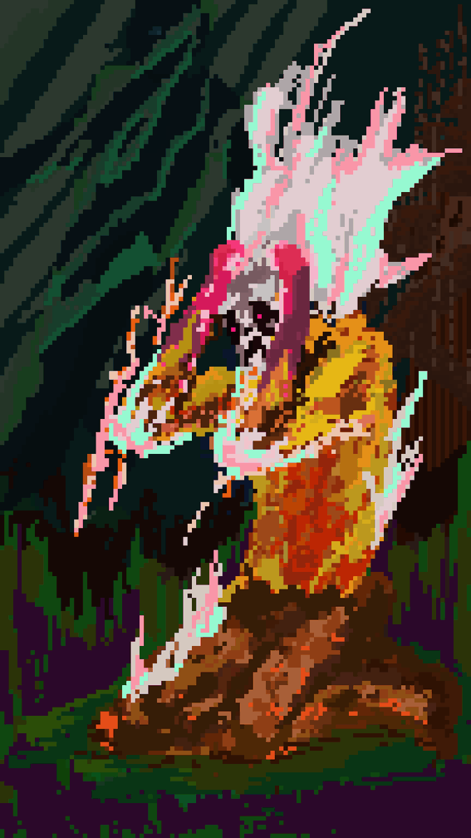 Ystoris_Gapple's tweet photo. Burning Guy 2

#pixelart #darkfantasy #fireart #skullart #burningman #digitalart #horrorart #artstation #indiedev #gamedev #pixelartist #spookyart #creepyart #pixelhorror #fantasyart https://t.co/qA9eK8Yjdg
