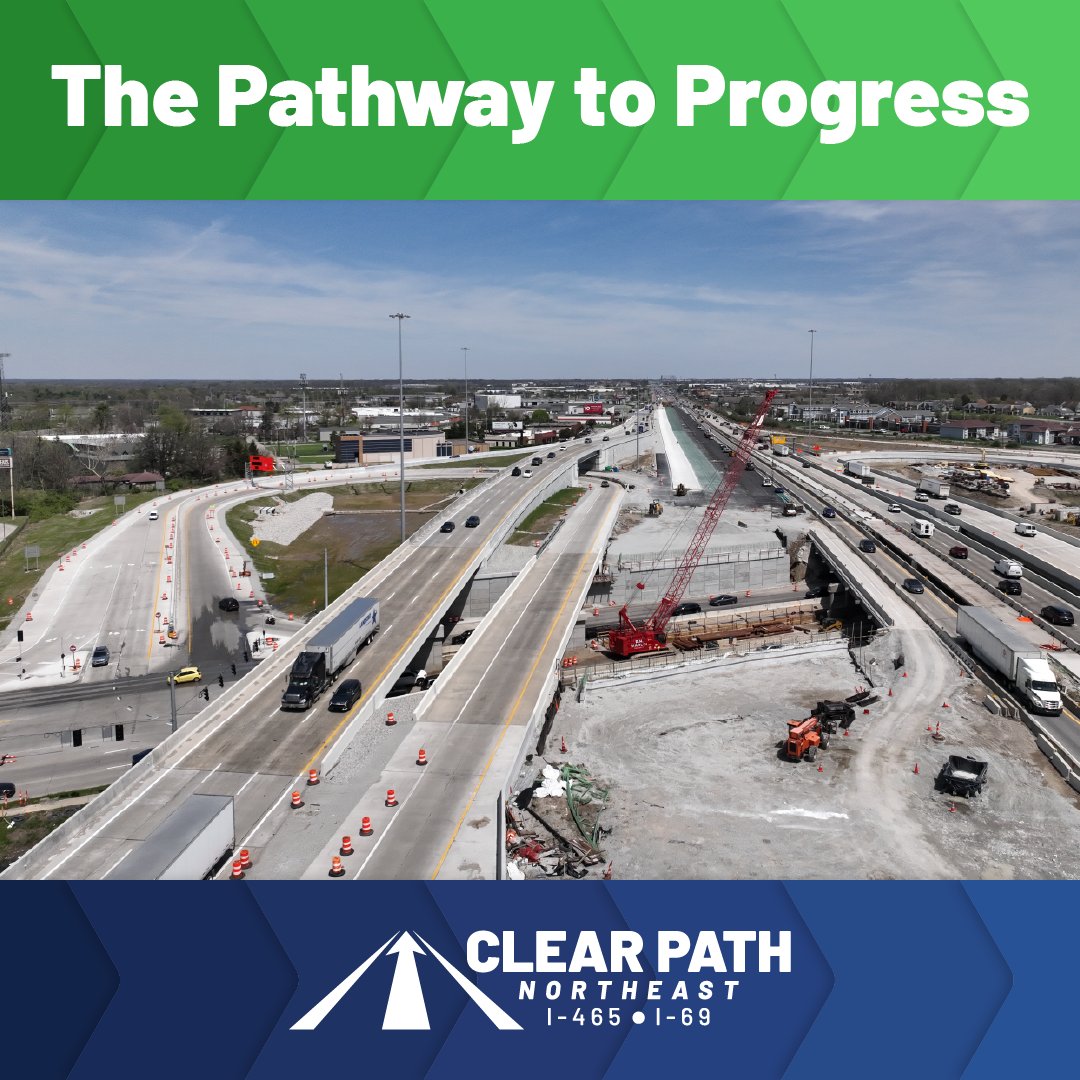 ClearPath465's tweet image. Coming soon: New bridges over 82nd Street. Follow our progress at ClearPath465.com.