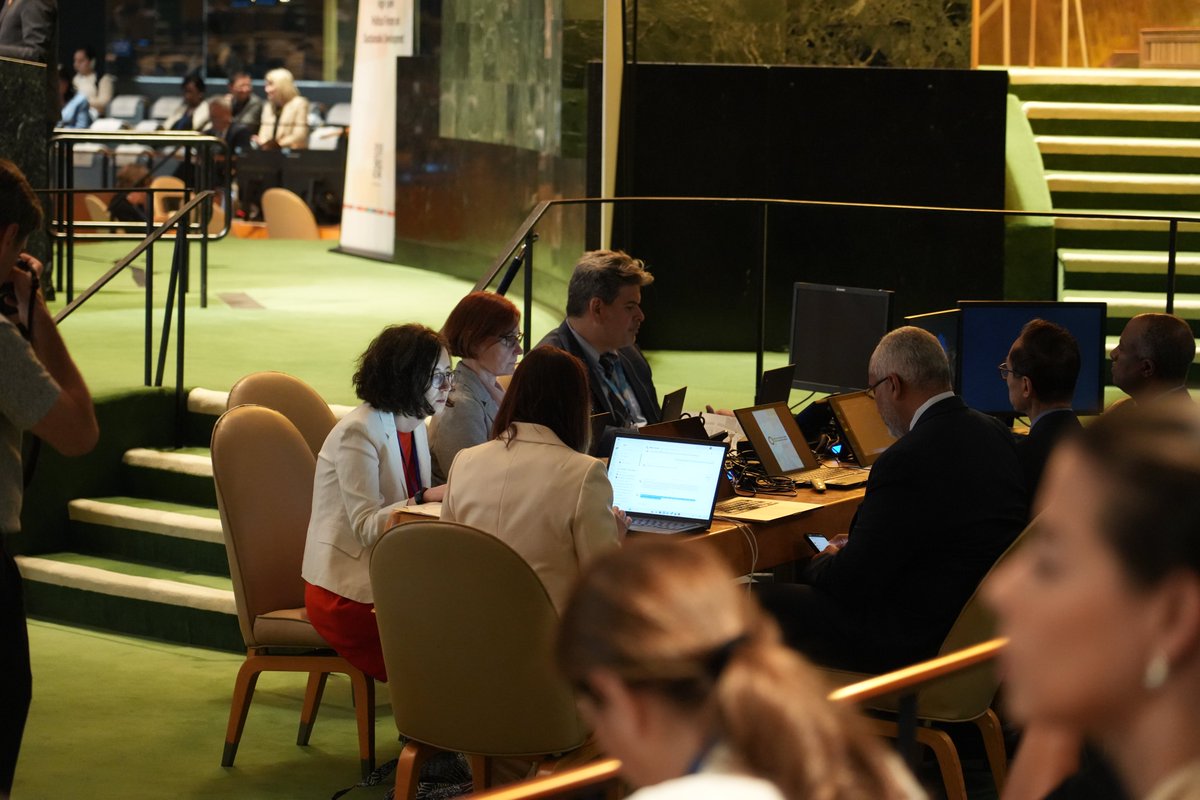 UNDGACM_EN's tweet image. 🇺🇳 @UNECOSOC kicked off #HLPF 2025 in New York!
1000+ participants are meeting to advance sustainable, inclusive, science- & evidence-based solutions for the 2030 Agenda & its #SDGs from 14-23 July.
Our team helps facilitate these discussions.
More➡️hlpf.un.org/2025