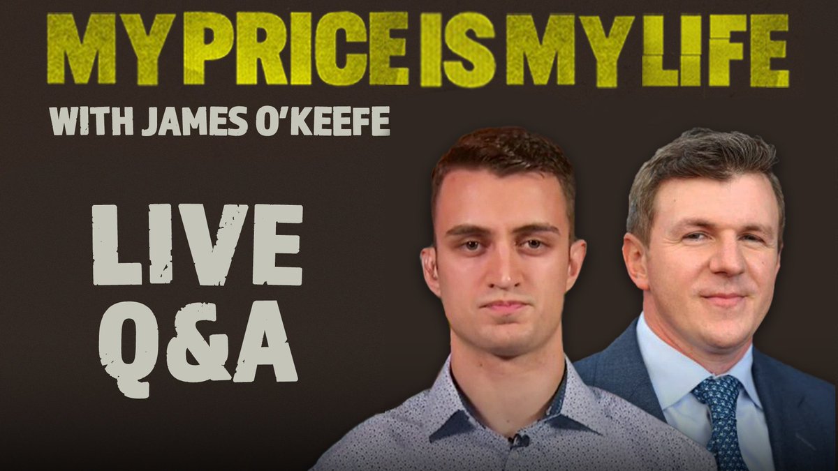 James O'Keefe (@jamesokeefeiii) on Twitter photo UNCENSORED. UNFILTERED. LIVE Q&A with James O’Keefe TODAY at 4:30 PM ET
Join us for a powerful live session featuring special guest Anthony Rubin (<a href="/realmuckraker/">Muckraker.com</a>) Founder of MUCKRAKER.com, a fearless, shoe-leather journalist who risked his life and was kidnapped by the UNCENSORED. UNFILTERED. LIVE Q&A with James O’Keefe TODAY at 4:30 PM ET
Join us for a powerful live session featuring special guest Anthony Rubin (<a href="/realmuckraker/">Muckraker.com</a>) Founder of MUCKRAKER.com, a fearless, shoe-leather journalist who risked his life and was kidnapped by the