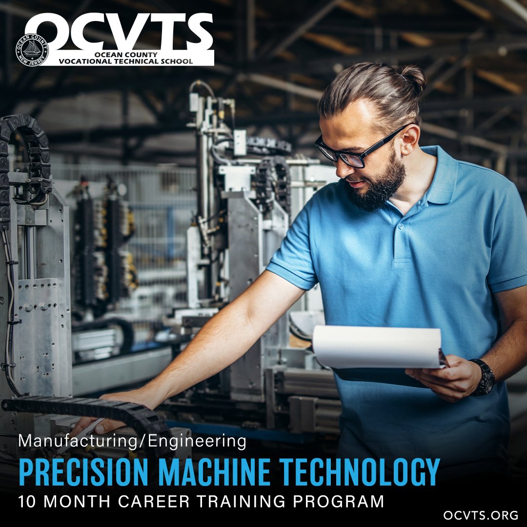 10 Month Career focused hands-on training in the area of Manufacturing &amp; Engineering. OCVTS programs offer cutting-edge training in our state-of-the-art facilities.⚙️🔩🦾🔧🚀
✓ Classes Start in September
✓ Apply Today! ➡️ ocvts.org/10month