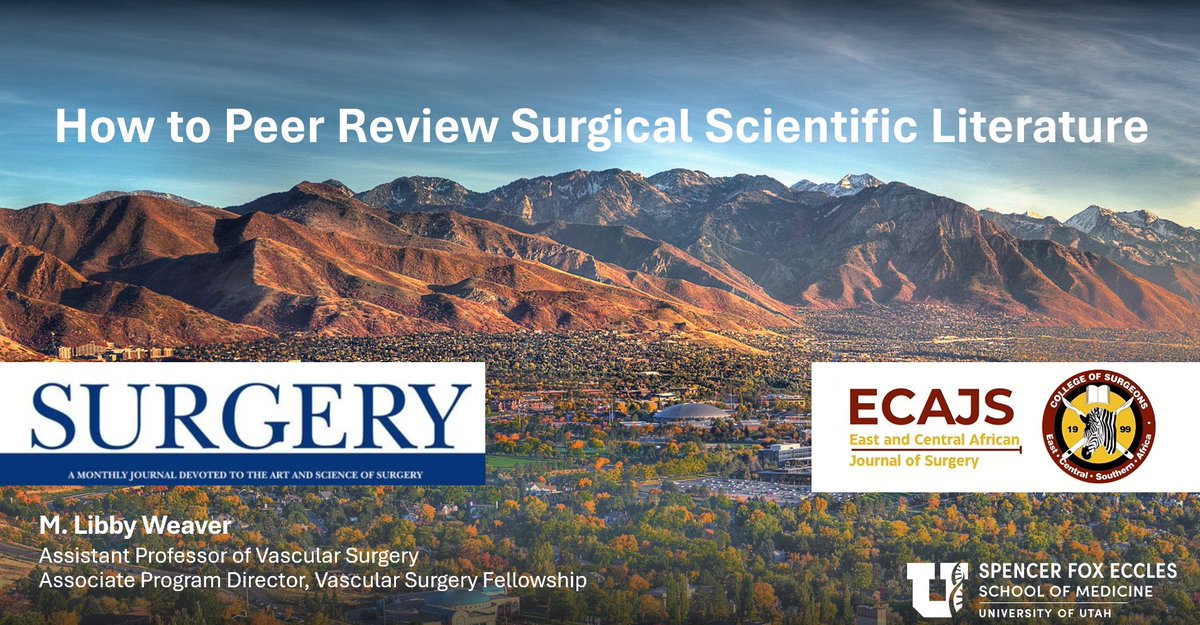 East and Central African Journal of Surgery (@ecajs) on Twitter photo Did you miss out on the First session of the Peer Review academy as a collaboration between The ECAJS and The Surgery Journal? Worry not! Catch up with the recording accessible on our YouTube channel (<a href="/ECAJS/">East and Central African Journal of Surgery</a>-COSECSA): youtu.be/P6cma4SMunI?si… Did you miss out on the First session of the Peer Review academy as a collaboration between The ECAJS and The Surgery Journal? Worry not! Catch up with the recording accessible on our YouTube channel (<a href="/ECAJS/">East and Central African Journal of Surgery</a>-COSECSA): youtu.be/P6cma4SMunI?si…