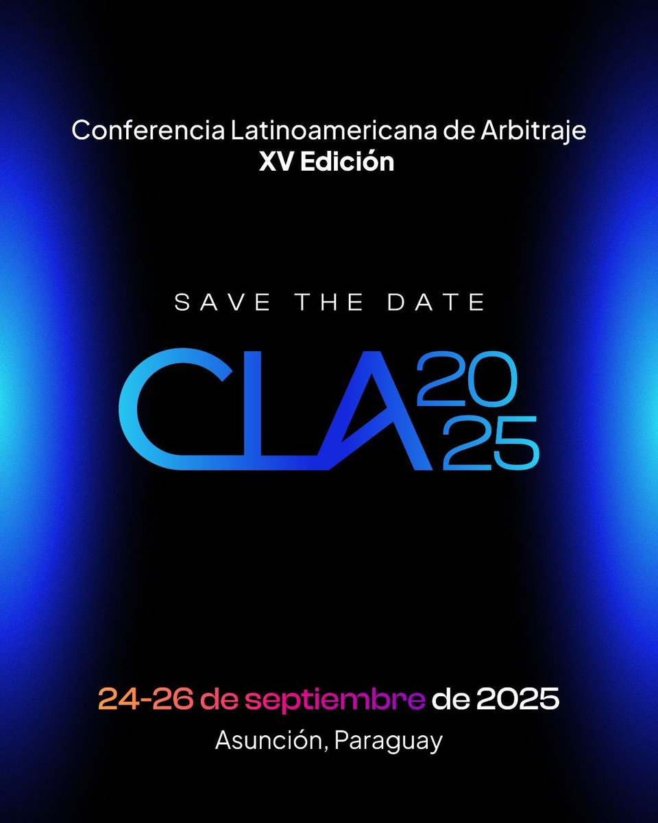 La #CNCSP, a través del #CAMP, suscribió un acuerdo marco de colaboración institucional con el <a href="/cedep_py/">CEDEP</a>, en el marco de la Conferencia Latinoamericana de Arbitraje (CLA) 2025, que se llevará a cabo en Asunción del 24 al 26 de septiembre de 2025.

🔗Info: cncsp.com.py/noticias/657-c…