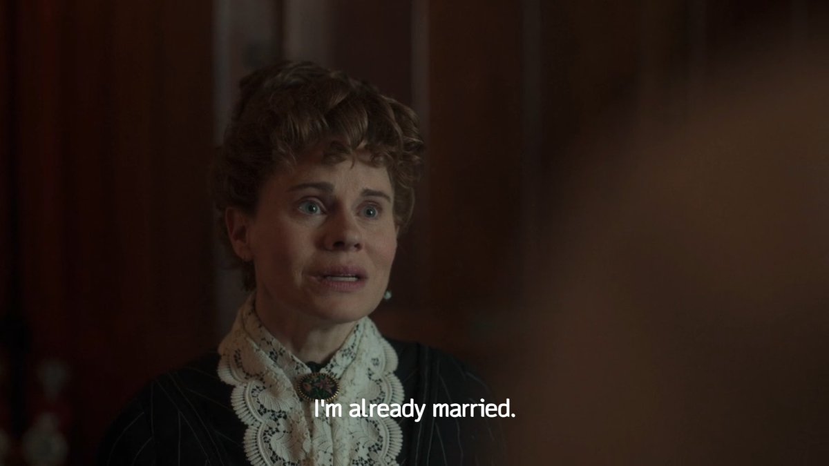 can we talk about how sad mrs. bruce’s backstory and this whole scene was? my 
heart aches for both of them #TheGildedAge