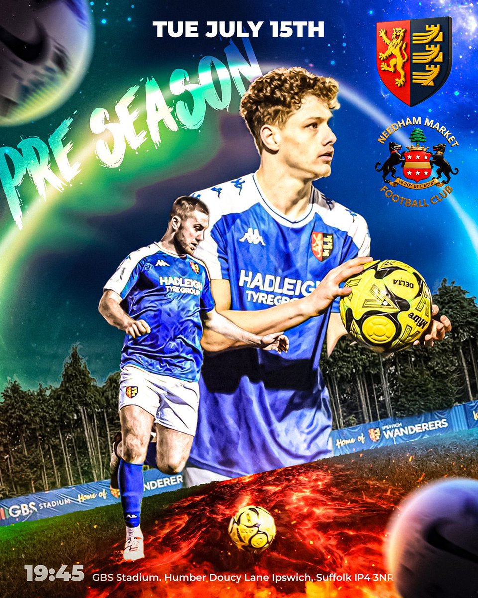 Final Friendly for the 1st team tomorrow night against <a href="/needhammktfc/">Needham Market FC</a> come on down ⚽️⚽️
