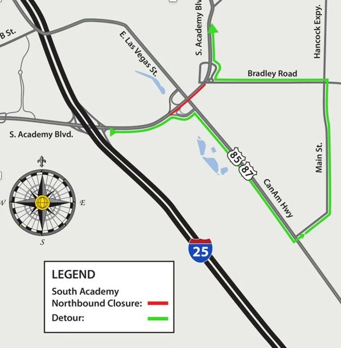 ColoradoDOT's tweet photo. #CDOT #News: #MAMSIP Update for the week of July 13 in @CityofCOS. Southbound #I25 temporary full closure planned for final project work.
📰https://t.co/2UPn6YVHz3
#KnowBeforeYouGo #SlowfortheConeZone https://t.co/4iMJhSAgnH