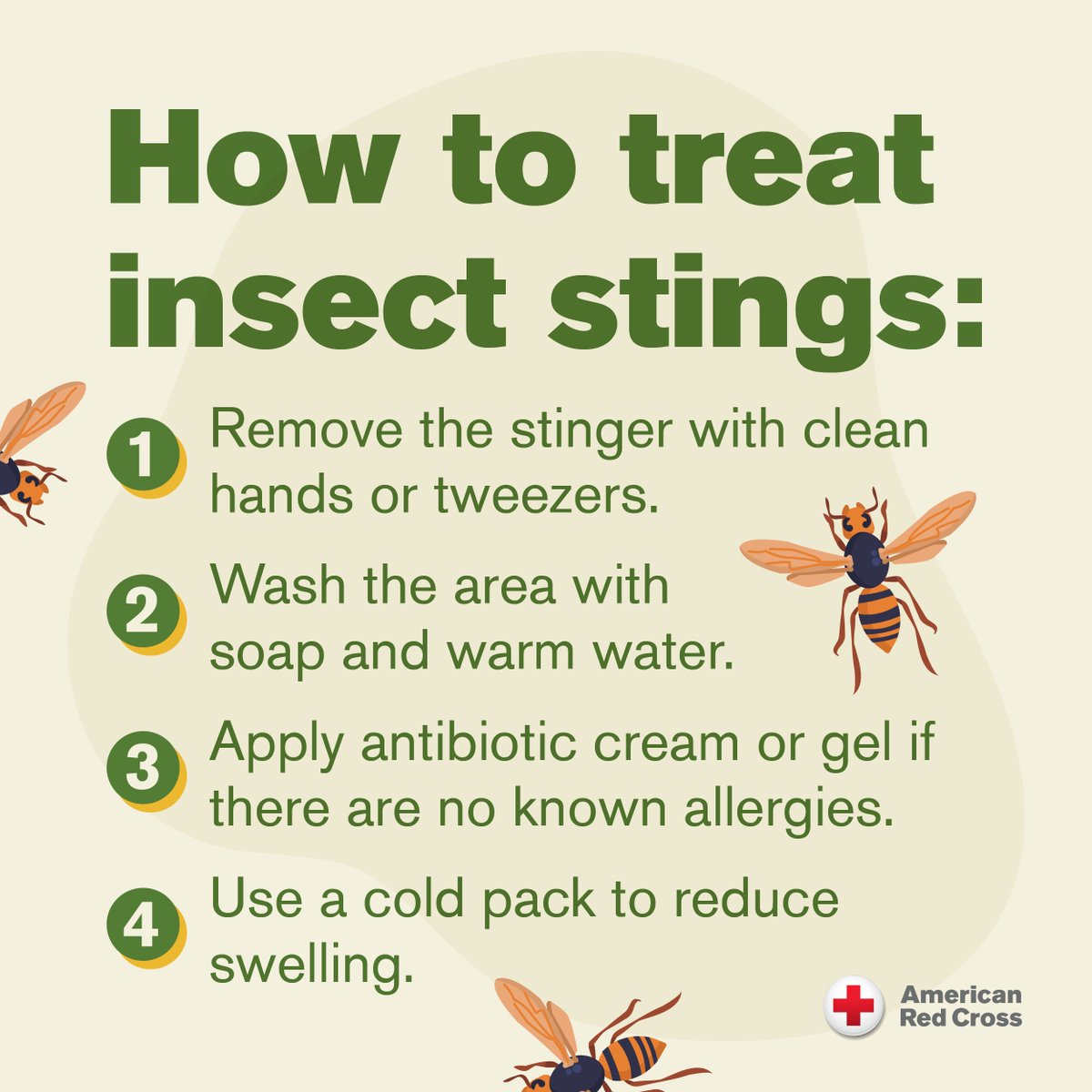 Keep the sting out of your summer! 🦟Don’t let bug bites bug you. Stay safe and itch‑free with these smart prevention tips:

✅ Tuck your shirt into your pants and wear light‑colored clothing to spot tiny insects or ticks more easily
🔍 Inspect yourself (or have a buddy check)