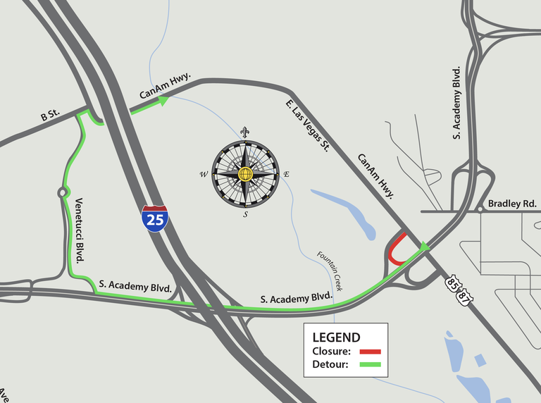 ColoradoDOT's tweet photo. #CDOT #News: #MAMSIP Update for the week of July 13 in @CityofCOS. Southbound #I25 temporary full closure planned for final project work.
📰https://t.co/2UPn6YVHz3
#KnowBeforeYouGo #SlowfortheConeZone https://t.co/4iMJhSAgnH