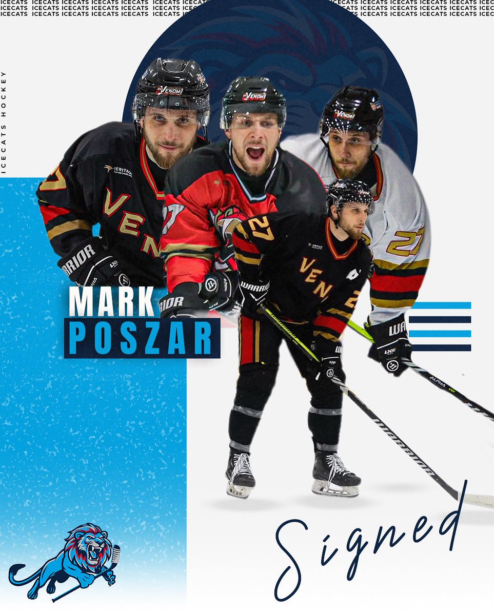 PeeDeeIceCats's tweet image. 🔥 SIGNING ALERT 🔥
Mark Poszar is officially joining the Pee Dee IceCats!! 🦁
He is going to bring strong defense on the blue line for the Pee Dee IceCats this season!! 💪
Welcome to Pee Dee Mark!!
#PeeDeeProHockeyIsBack
#PawsUpPeeDee #BackWithARoar