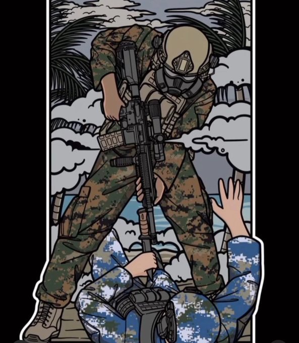 The only appropriate response to CCP propaganda.