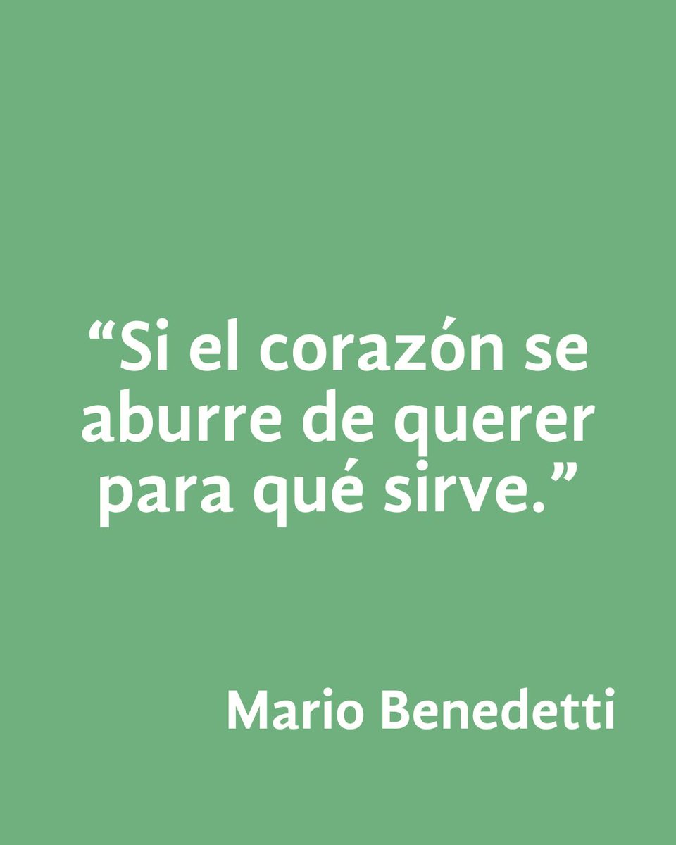 revistaLeemas's tweet image. 💔✨ 
Recordatorio suave pero firme: nunca dejes de sentir, de amar, de estar presente. Que tu corazón no se acostumbre a la tibieza.

#MarioBenedetti #FrasesQueInspiran #AmarSiempre #LiteraturaLatinoamericana