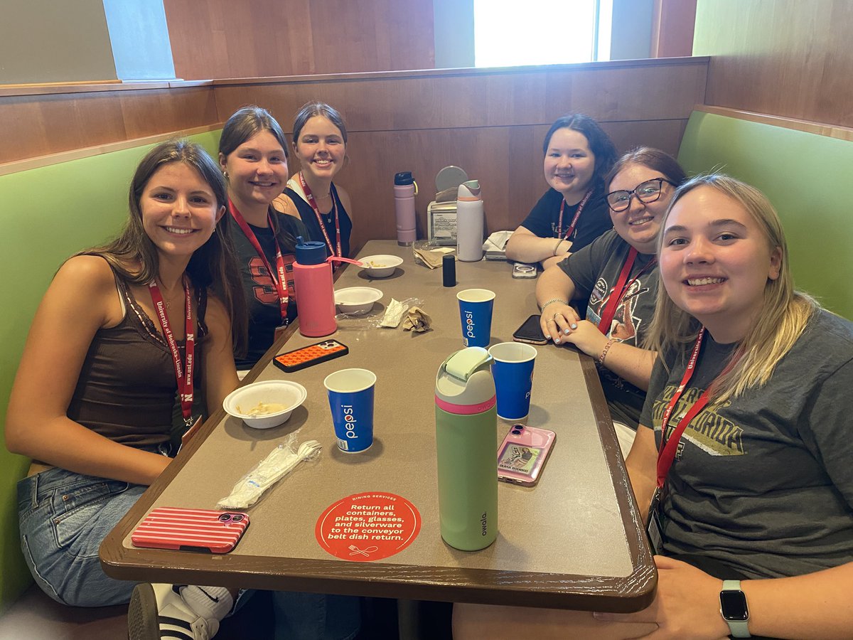Marian Journalism Seniors spend J-camp’s first lunch together in UNL’s Abel Hall cafeteria! Thanks for giving up some summer to make Yearbook &amp; Newspaper a step ahead!