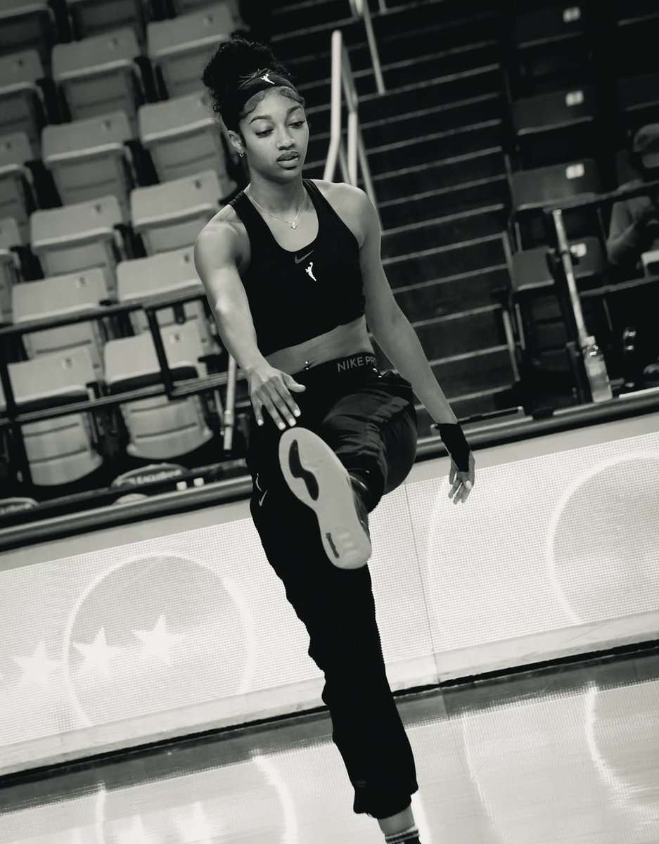 AngelAndKamilla's tweet image. Angel Reese plays basketball today.🏀
#WNBA