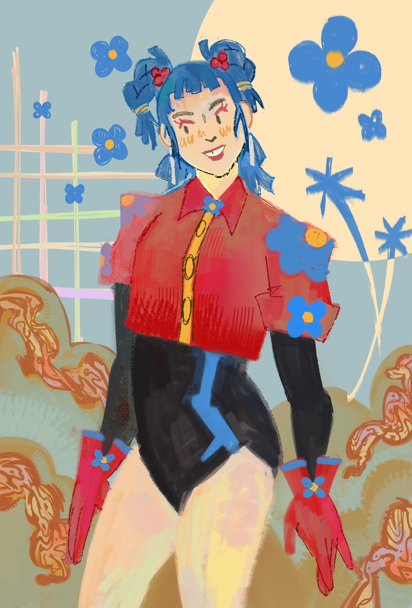 64suns's tweet image. more artfight attacks 😛😛😛 for kaitkouri + tanilluu