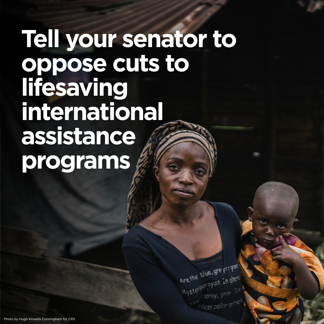 CatholicRelief's tweet image. Countless lives are at risk. Click the link to send an email to your senator urging them to push back and oppose canceling funding for lifesaving international assistance programs ➡️ brnw.ch/21wU8yx.