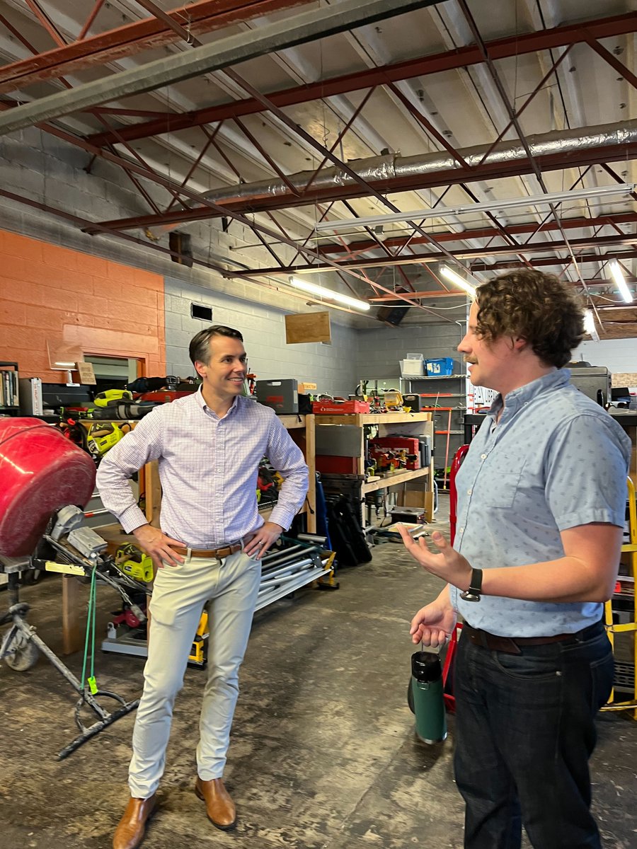 RepMcGarvey's tweet image. Had a great time visiting the Louisville Tool Library nestled in Shelby Park last week!
With over 3,500 tools, houseware, camping gear, and more, they're making incredible strides to break down the financial barrier to starting and finishing a project.