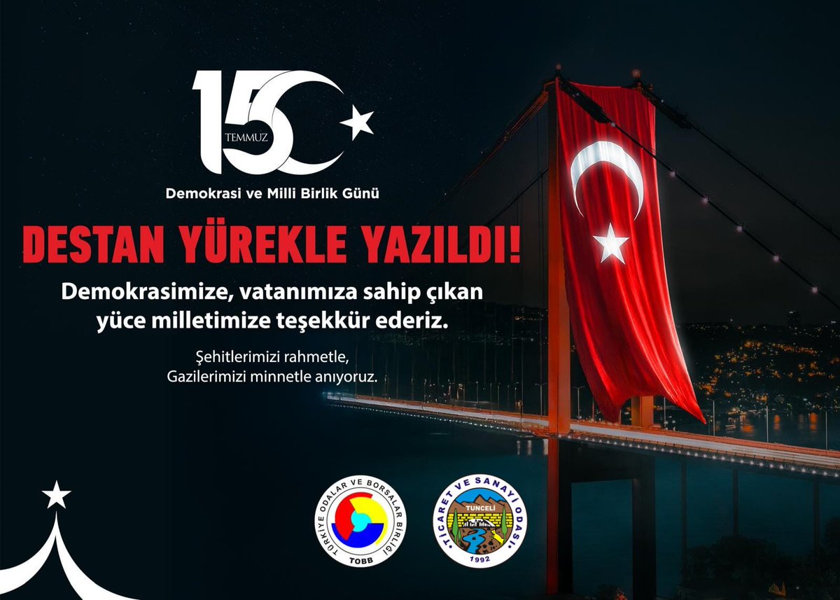 #15temmuzbirlikveberaberlikgünü