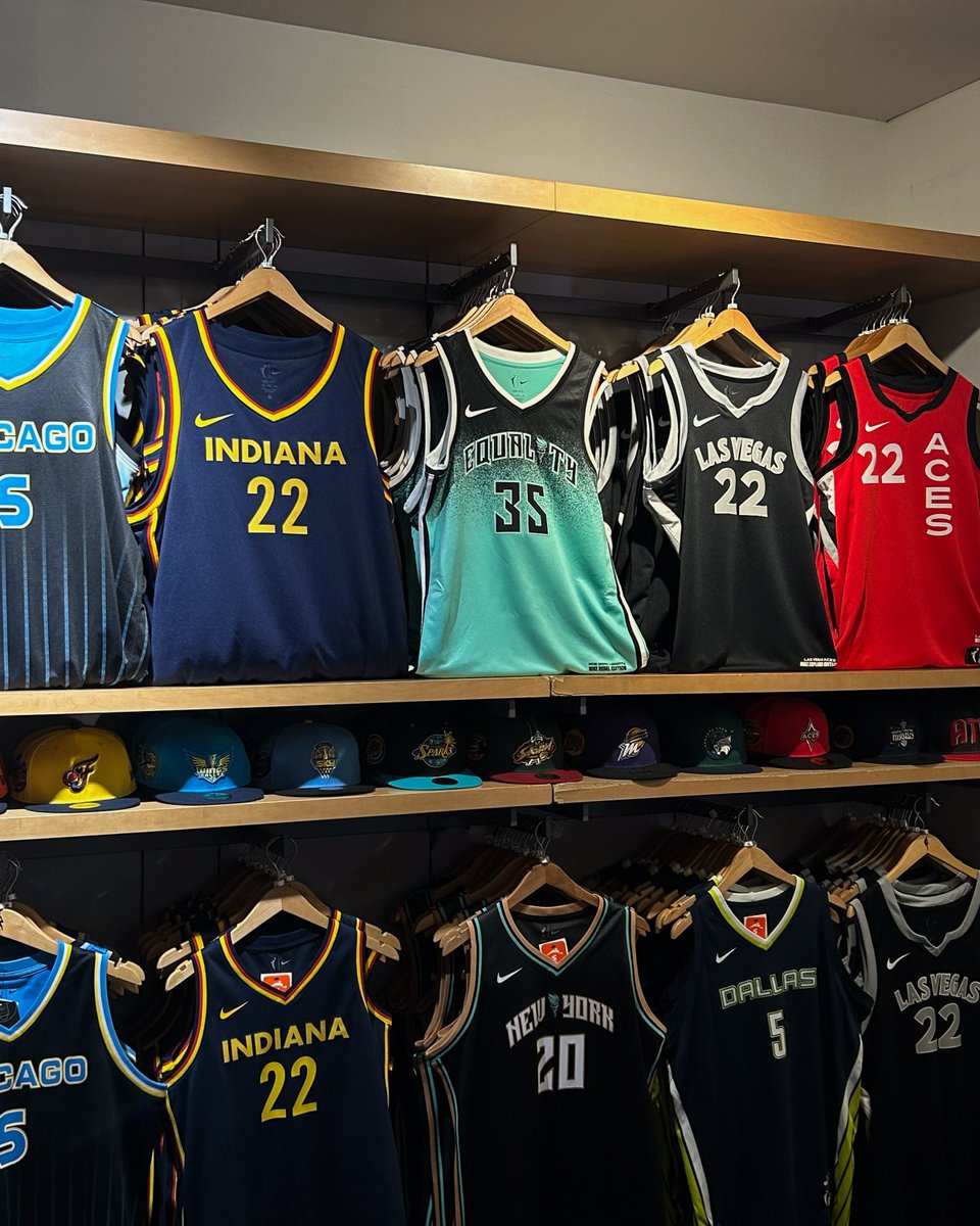 NBASTORE's tweet image. AT&T WNBA All-Star 2025 is around the corner — which jersey are you rocking?