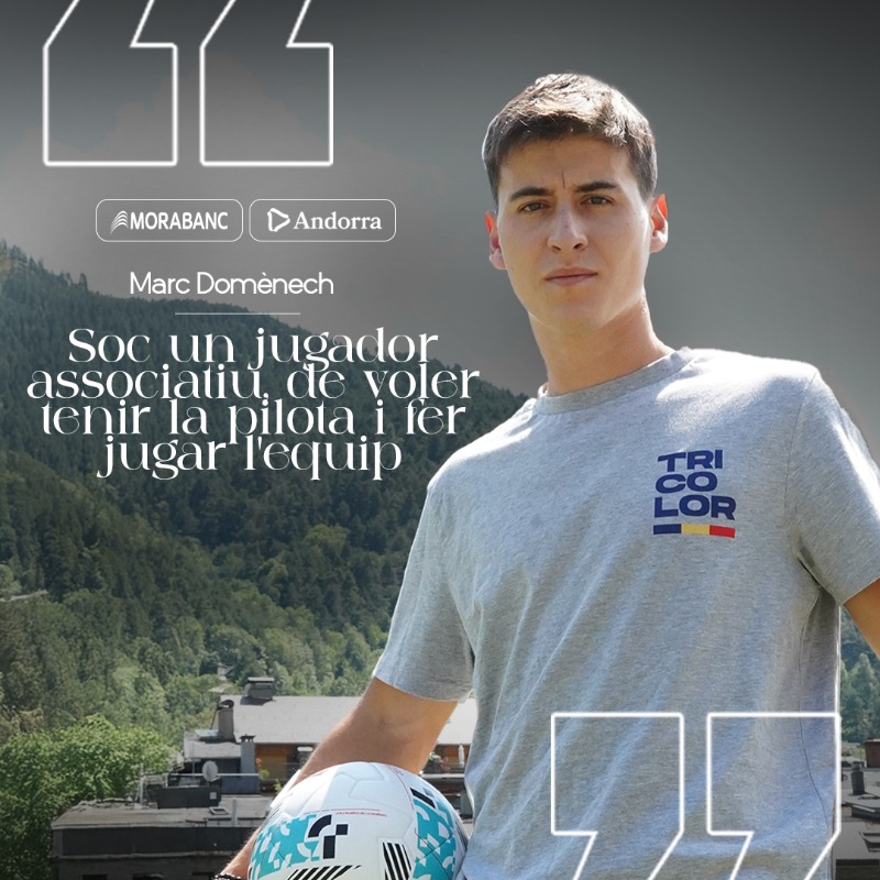 fcandorra's tweet photo. 🎙️ Les primeres paraules de Marc Domènech