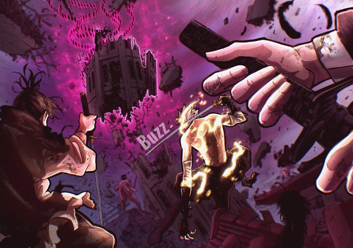 BuzzColorings's tweet image. Kagurabachi - “Versus the Sword Saint.” 
#kagurabachi