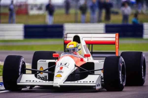 LegendarysF1's tweet image. Ayrton Senna, McLaren MP4/6 - Honda RA121-E 3.5 V12. GP Silverstone 1991.
📸: DPPI
#F1