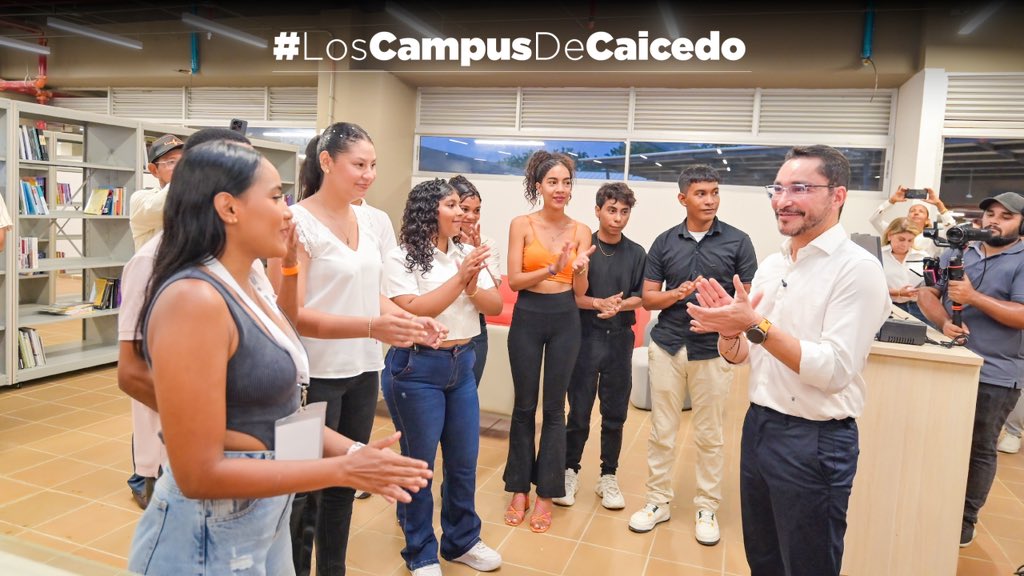 RossanaRodQ's tweet image. Hoy El Banco tiene universidad.
Miles de jóvenes podrán estudiar cerca, con dignidad. @carlosecaicedo
#LosCampusDeCaicedo