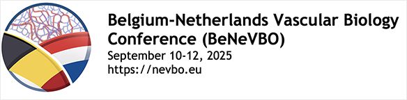 EVB_Org's tweet image. Upcoming meeting 🚨 Joint Dutch Belgium Vascular Biology Conference in September! Exciting program highlighting vascular research in numerous fields, with speakers from all over Europe. DL for abstract submission tomorrow July 15. All welcome! nevbo.eu