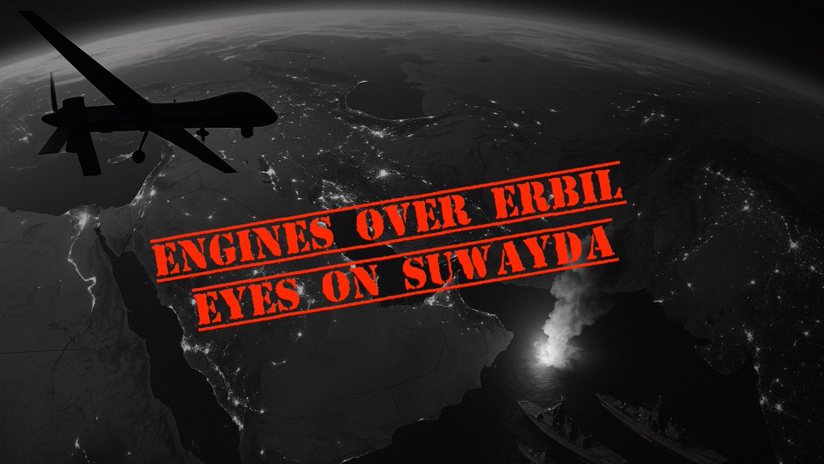 Polistratics's tweet image. 🚨 NEW from @Polistratics
INTELL‑WATCH | Edition 1 has dropped.
Our new weekly intelligence brief delivers verified, unclassified insights into global security flashpoints ,no noise, no speculation.
This week:
•A drone breaches Erbil’s airspace
•Israel strikes Syrian tanks in…