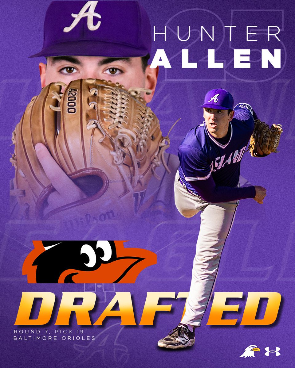 Ashland Eagles ➡️ Baltimore Orioles.

From Ashland to the Show — Hunter Allen is taking the next step to the big leagues! Congrats!!

goashlandeagles.com/news/2025/7/14…