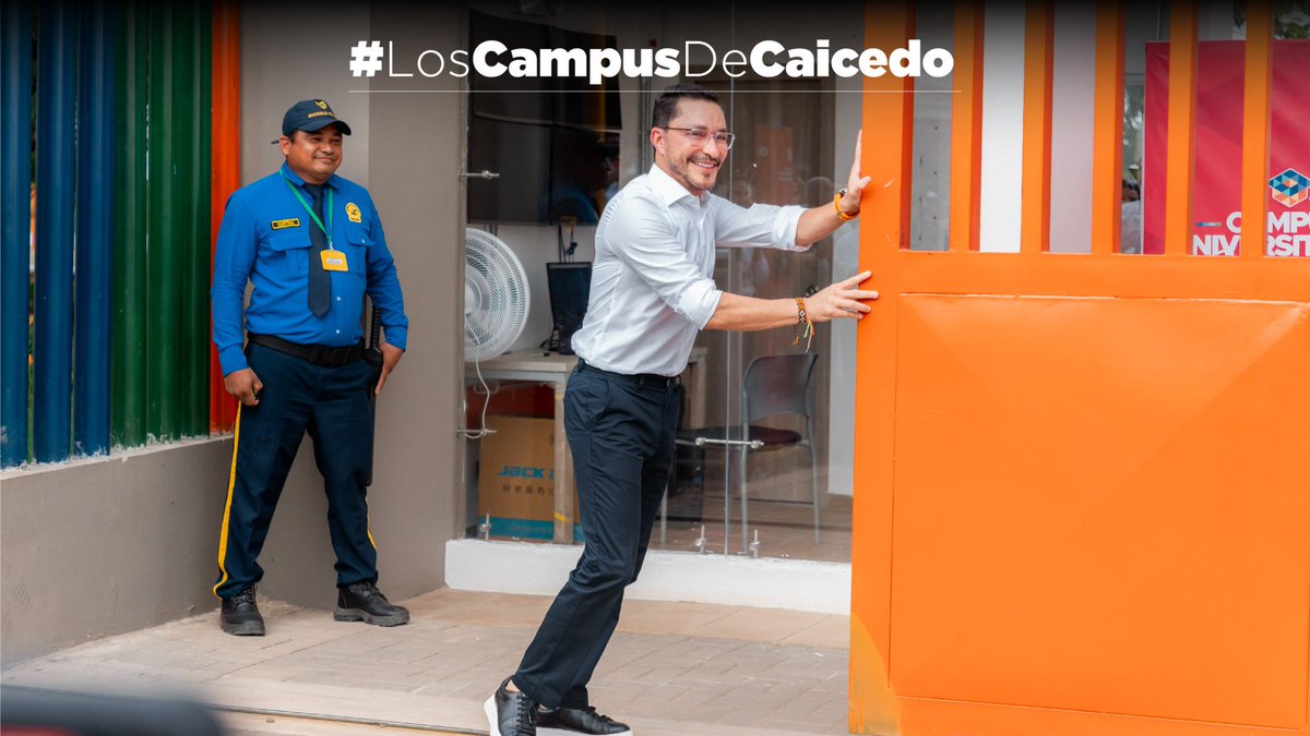 RossanaRodQ's tweet image. Carlos Caicedo prometió llevar educación superior a donde nunca había llegado.
Y cumplió. @carlosecaicedo
#LosCampusDeCaicedo