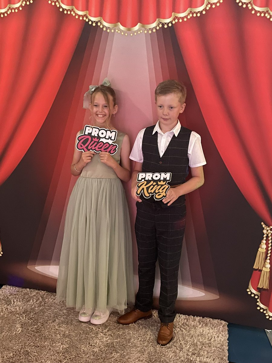Congratulations to Ivy and Tommy, our Prom King and Queen 2025 👑